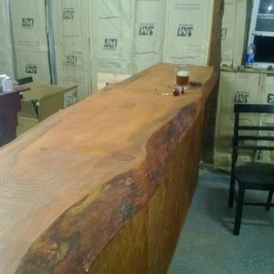 rustic Bar Top