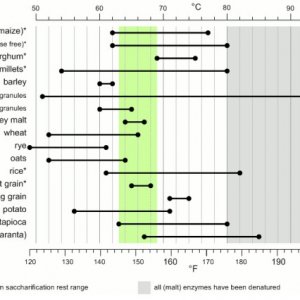 Mash Temps for different Grains