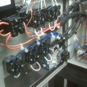 old control box door wiring