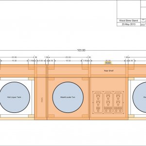 2. Brewstand Design Drawings - Plan View Top