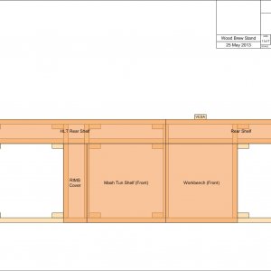 4. Brewstand Design Drawings - Plan View Tier 1