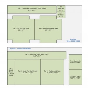 11. Brewstand Design Drawings - Cut Plan 1