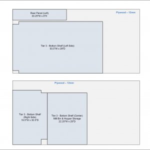 13. Brewstand Design Drawings - Cut Plan 3