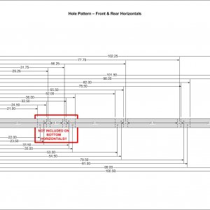 17. Brewstand Design Drawings - Hole Plan Horizontal