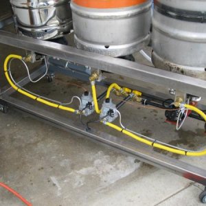 Natural gas connections with thermocouples & pilots