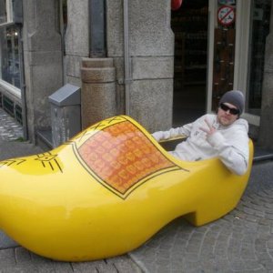 Awesome shoe found in Amsterdam.