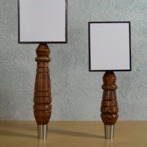 Dry erase tap handles I made and sold on E-Bay.