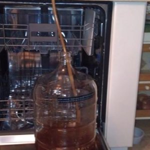 Racking to the secondary. Dead Guy clone