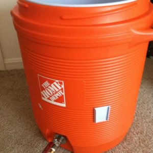 my mash tun.. cheap and easy!