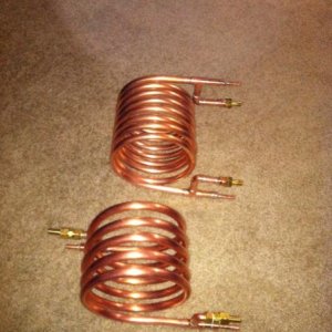 round 2 of my CFC- both work like a champ.  After the first batch I realized I wanted all the flows on the same side