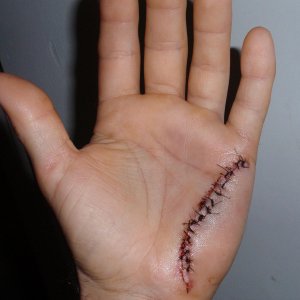 hand stitches