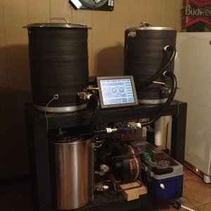 Brew session in progress..