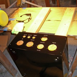 Buffing control panel