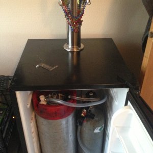 First kegorator