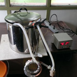 thermal wire recirc HERMS test