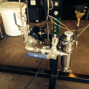 March pump with all stainless hardware.