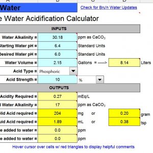Bru'n Water Setup for BNC
