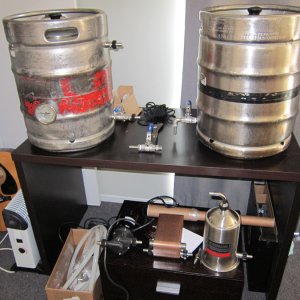 mashtun and boiler