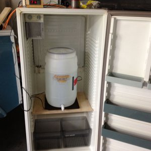 temp controlled fridge