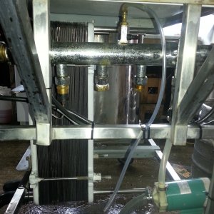 Plate cooler
