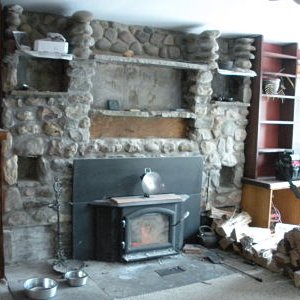 fireplace