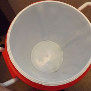 Warped 5 Gallon Rubbermaid Cooler