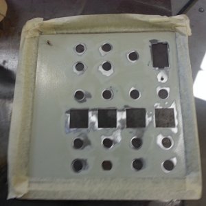 Inside door touchup