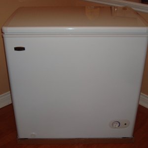Stock chest freezer from Home Depot