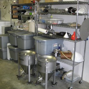 Bulk grains & 2 Blichmann Fermanators