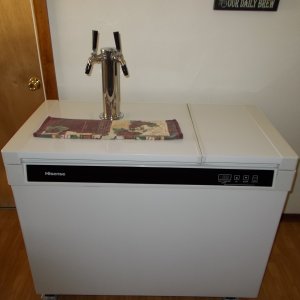 Hisense 9 cf dual compartment