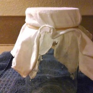 Step 2: measure your jar & cloth cover