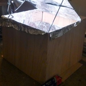 Use a 43 watt halogen bulb