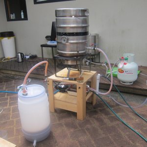 Boiler to fermenter