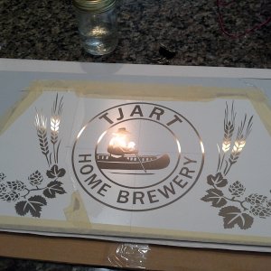 back splash stencil