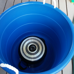 Base for Squeezing Bag in Basket