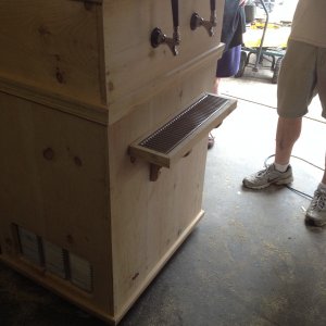 before stain