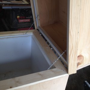 before stain