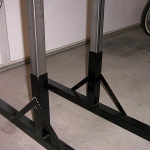 Uprights in Finished Feet