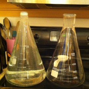 5L erlenmeyer vs. 6L