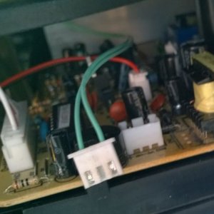 Avantco IC1800 thermistor board connection