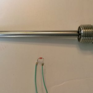 thermowell and thermistor