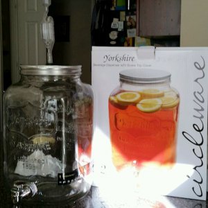 2 Gallon Glass Fermenter