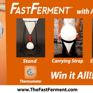 One FastFerment Kit with All Four Accessories - $190.00 value