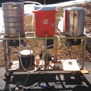 Single Tier Wet Fire Test