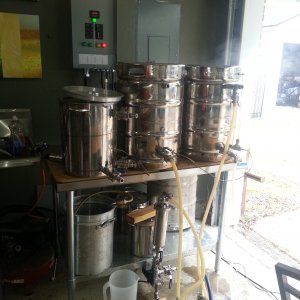 Electric Brewery Cooling Prep 2