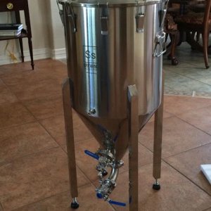 SS BrewTech 17.5 gal conical