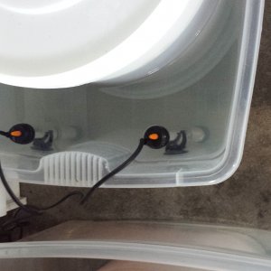 Fermenting lager beer in bins