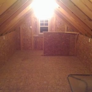 upstairs towards back