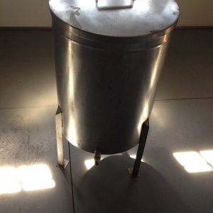 35 gal SS tank