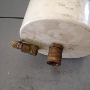 copper coil in tube chiller